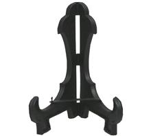 Tellerständer: Tellerständer aus Kunststoff Farbe: schwarz Höhe: 12cm und 15cm