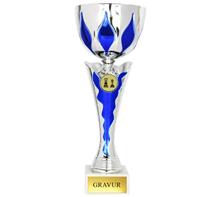 Pokal inkl. Motiv Ø25mm: Kleiner Grün-Goldener Pokal inkl. Motiv Ø25mm Ihrer Wahl!