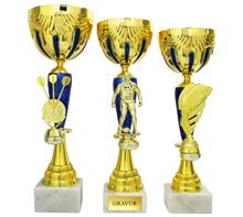 Pokal inkl. Figur ihrer Wahl.: Großer Pokal inkl. plastischer, goldener Figur Ihrer Wahl.