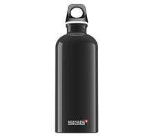 Sigg Trinkflasche 0,6l Schwarz: SIGG-Trinkflasche mit Drehverschluss Füllmenge: 0,6l Farbe: Schwarz glan