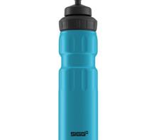 SIGG Trinkflasche Blau 0,75l: SIGG Trinkflasche mit weiter Öffnung Füllmenge: 0,75l Farbe: Blau