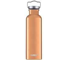 SIGG Trinkflasche Kupfer 0,75l: SIGG-Trinkflasche "Originial" - Flaschendesign aus den 1930er Jahren Füllm