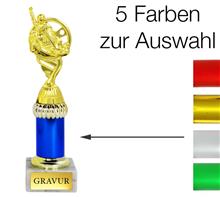Trophäe inkl. Figur Gokart "F087": Trophäe inkl. plastischer Figur "GOKART".