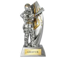 Trophäe Feuerwehr: Trophäe inkl. plastischer Figur "Feuerwehr".