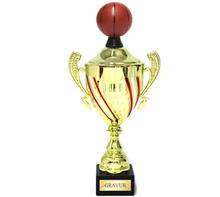 Henkelpokal Österreich inkl. Deckel + Multi Sport: Henkelpokal "Österreich" inkl. Deckel und plastischem Basketball.