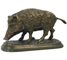 Bronzefigur Frischling: Bronzefigur "FRISCHLING" Höhe: 9cm Gewicht: 1kg Dekorative, schwere Br